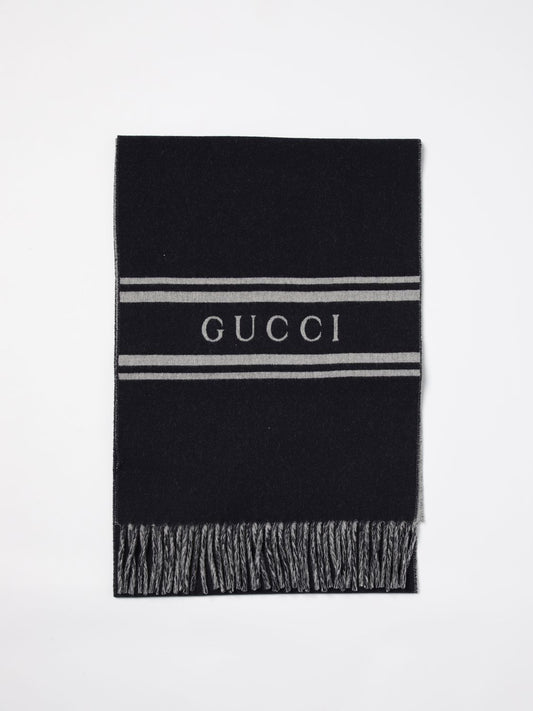 Gucci Scarf Men Blue Men