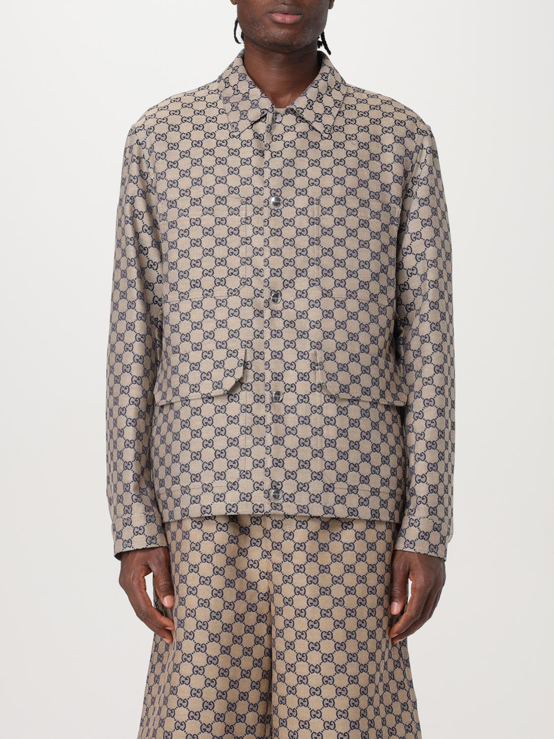 Gucci Jacket Men Beige Men