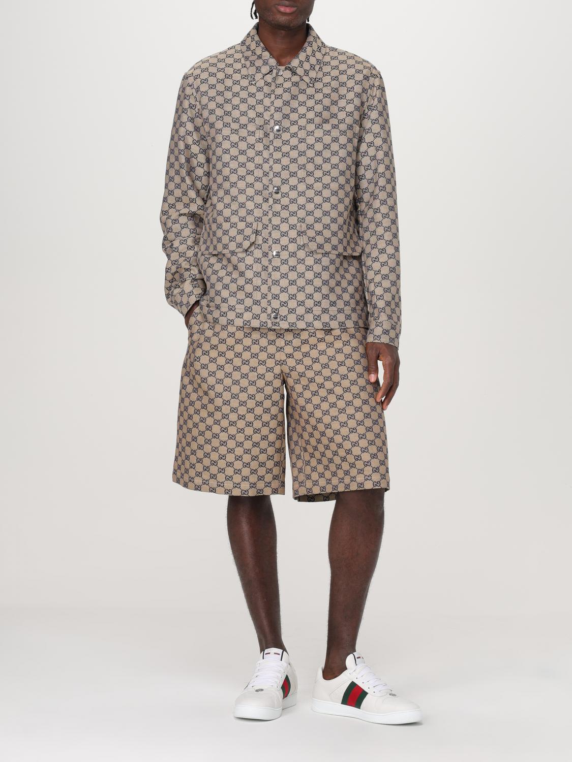Gucci Jacket Men Beige Men