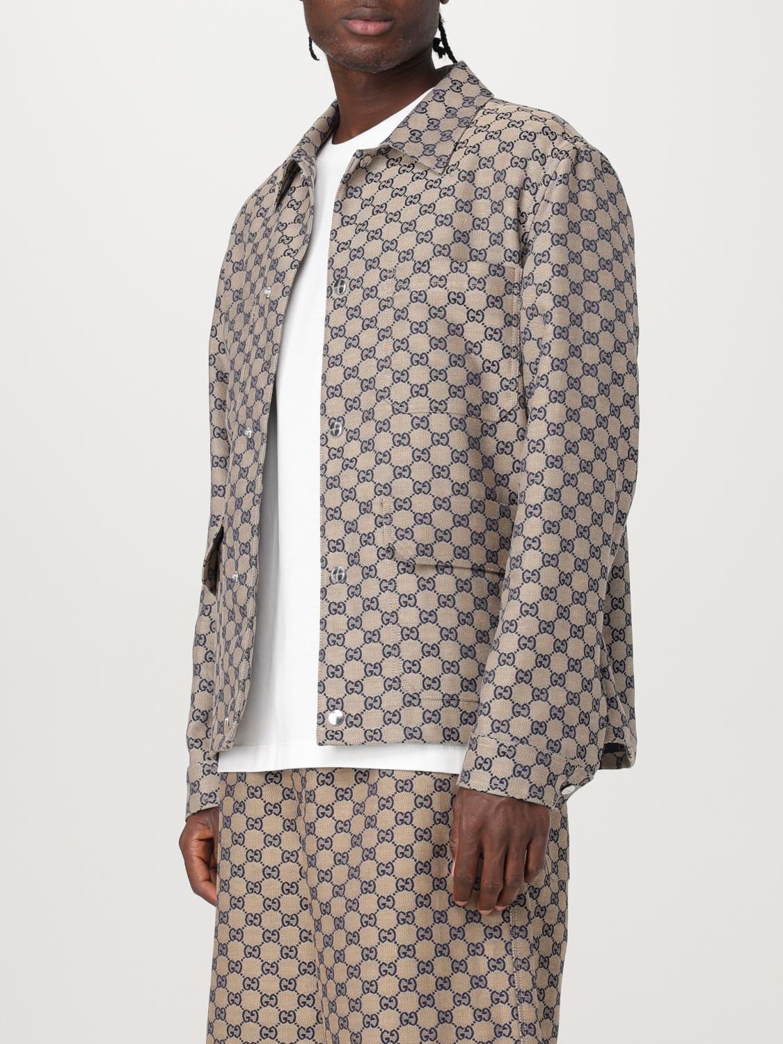 Gucci Jacket Men Beige Men