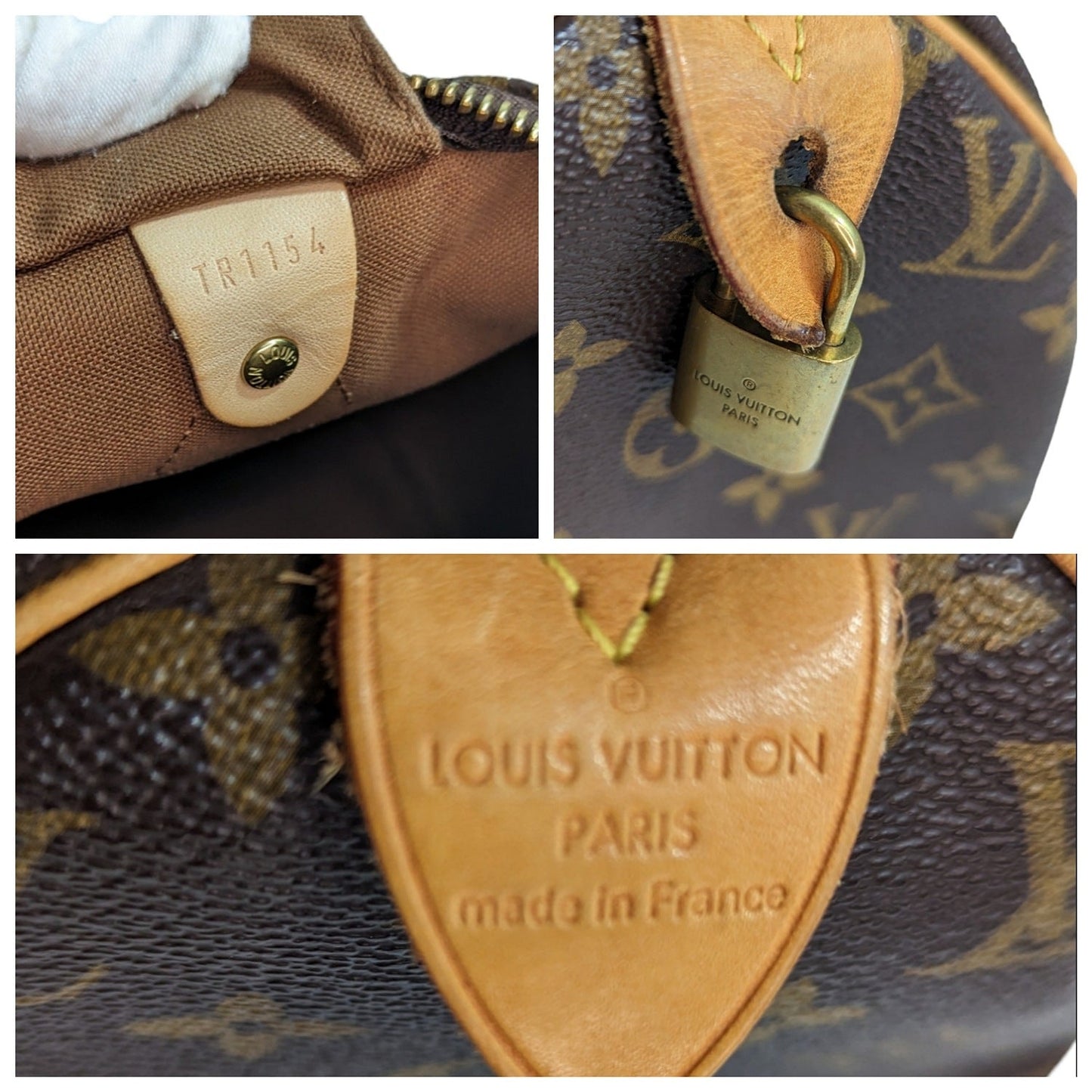Louis Vuitton 2014 Monogram Canvas Speedy 30 Bag