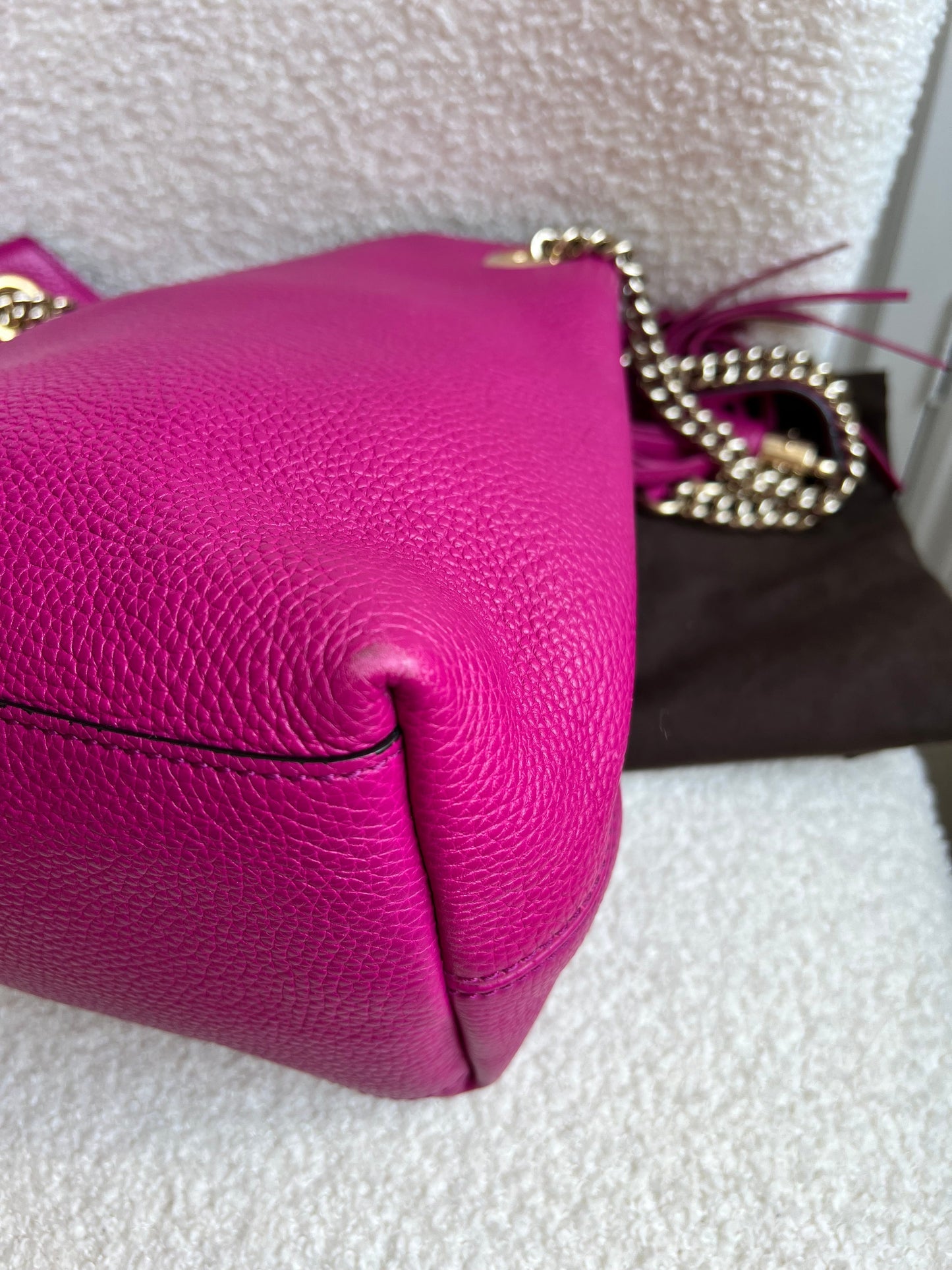 Gucci Pink Soho Chain Tote (RRP £1350)