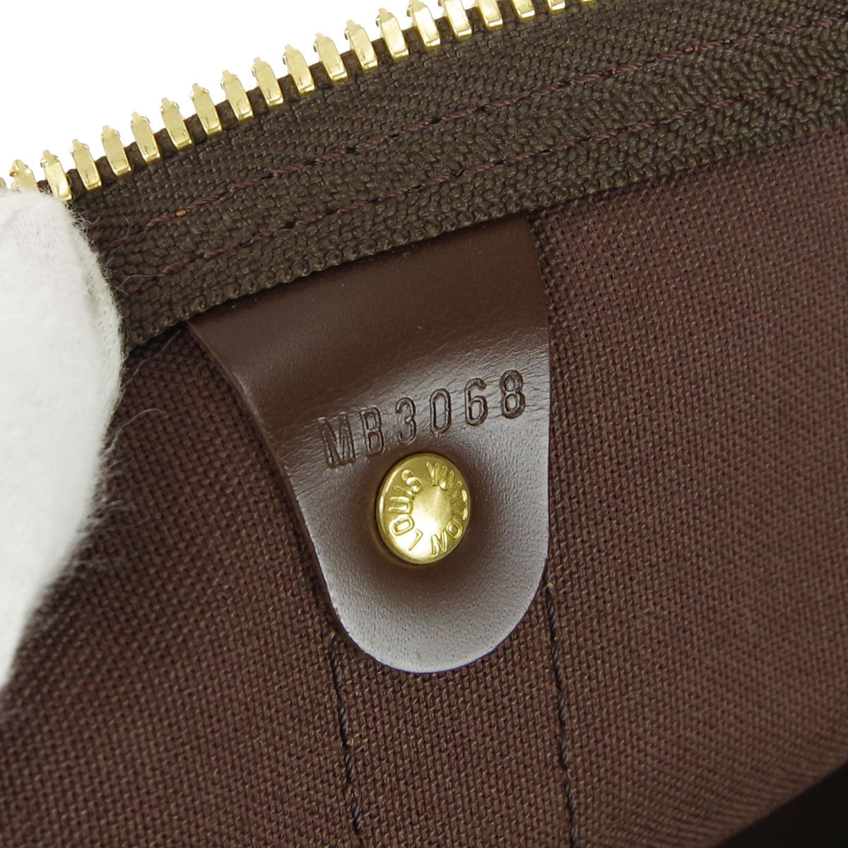 Louis Vuitton 2008 Damier Keepall Bandouliere 55 Duffle Bag N41414
