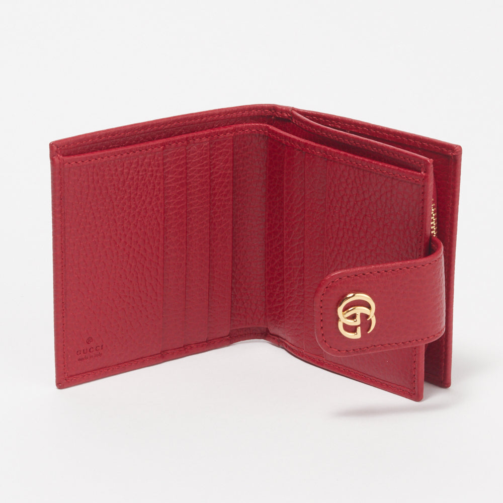 Gucci GG French Wallet in Red