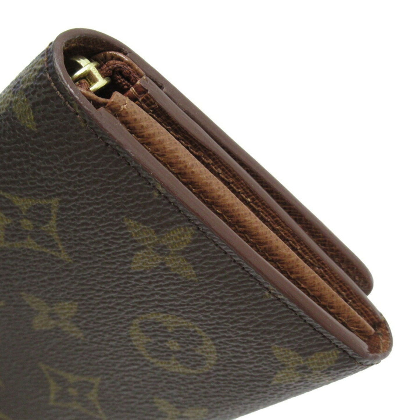 Louis Vuitton Brown Canvas Tresor wallet accessories