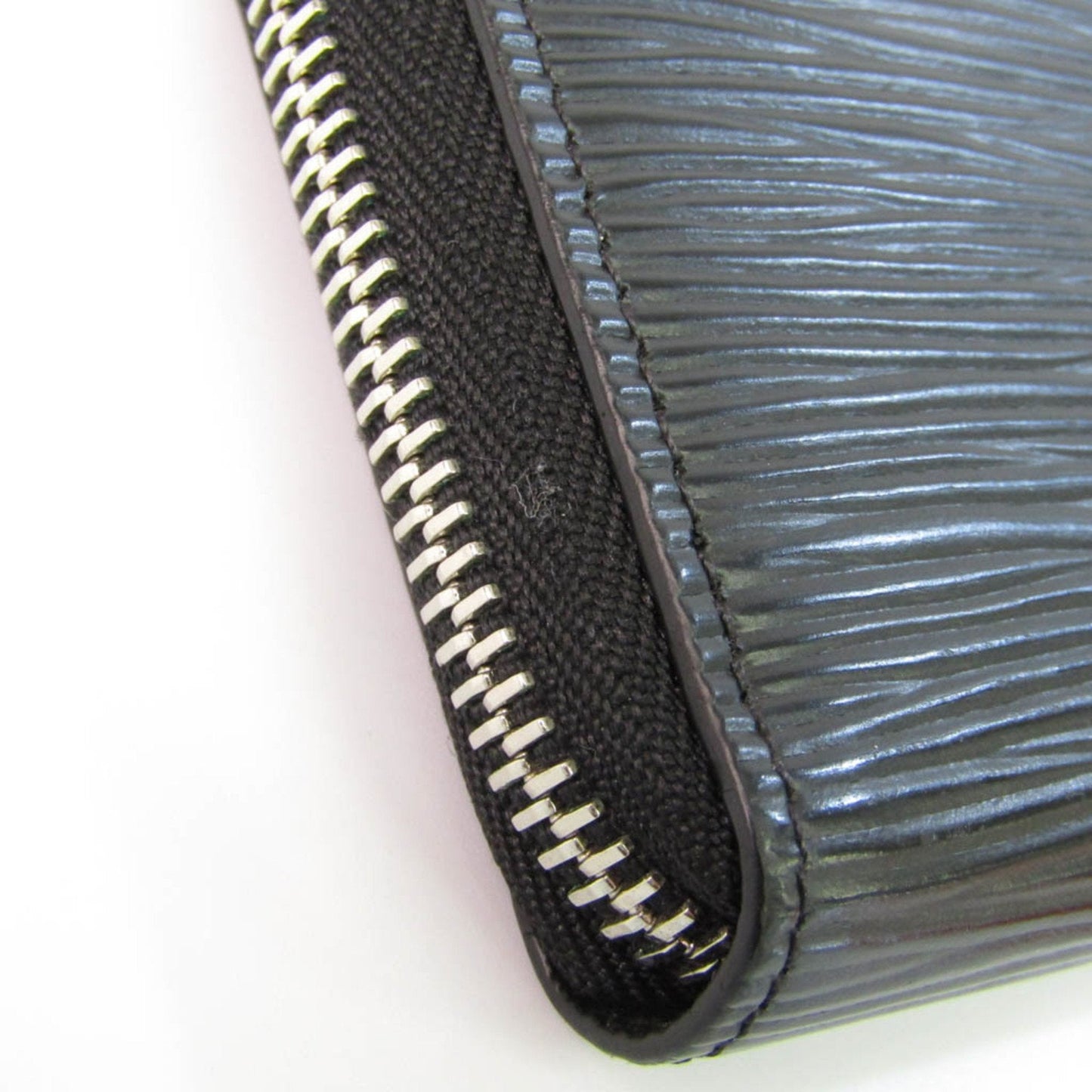 Louis Vuitton Black Leather Portefeuille Clemence wallet accessories