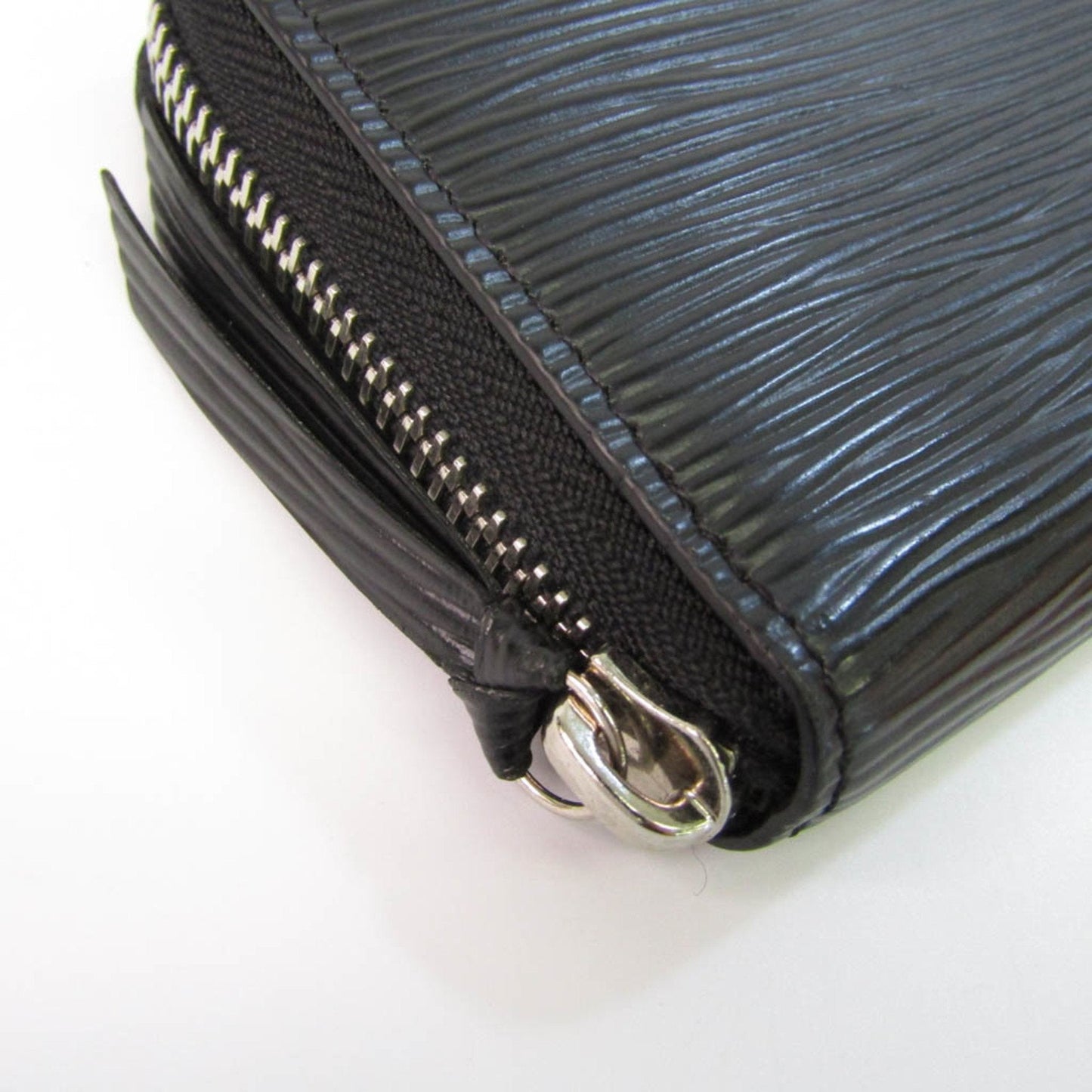 Louis Vuitton Black Leather Portefeuille Clemence wallet accessories