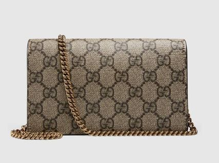 Gucci GG Supreme Mini Bag with Cherries in Beige