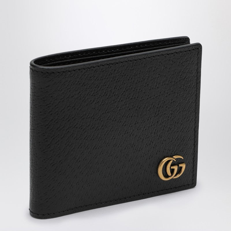 Gucci Gg Marmont Black Leather Wallet Men