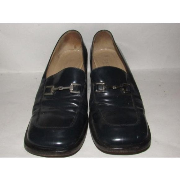 Gucci Midnight Blue Vintage HorseBit Pump