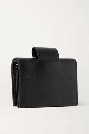 Gucci GG Small Coin Leather Chain Wallet Black