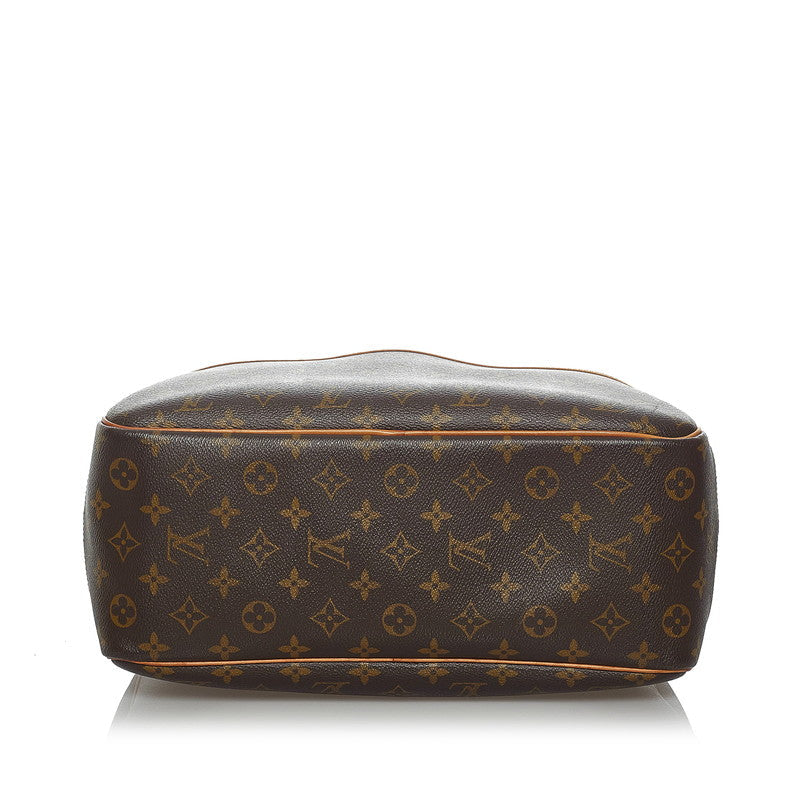 Louis Vuitton Brown Canvas Deauville handbag bag