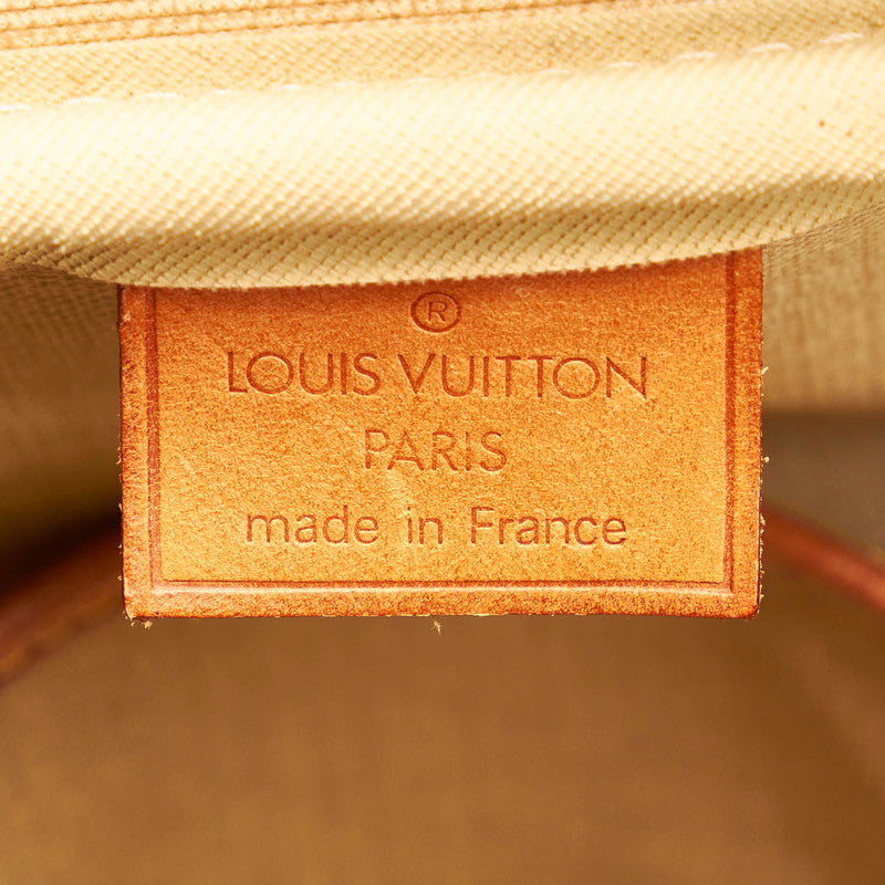 Louis Vuitton Brown Canvas Deauville handbag bag