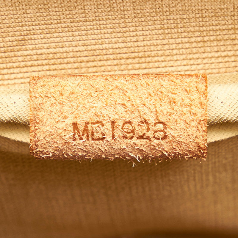 Louis Vuitton Brown Canvas Deauville handbag bag