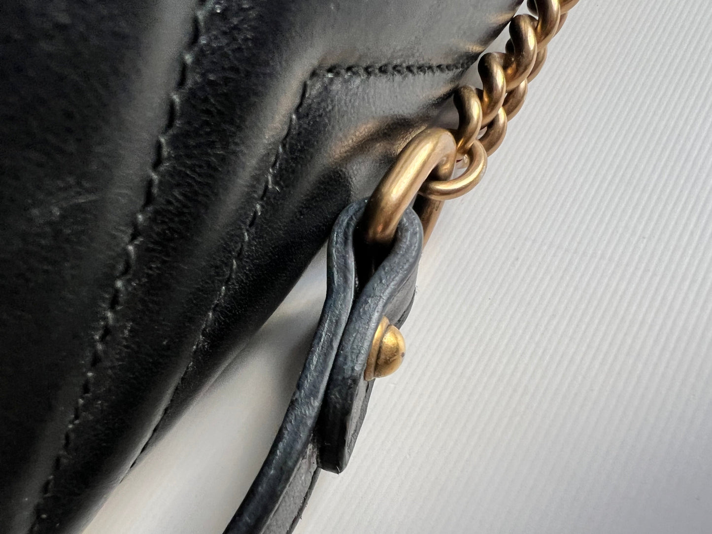 Gucci GG Black Marmont Mini Shoulder Bag (RRP £1,360)