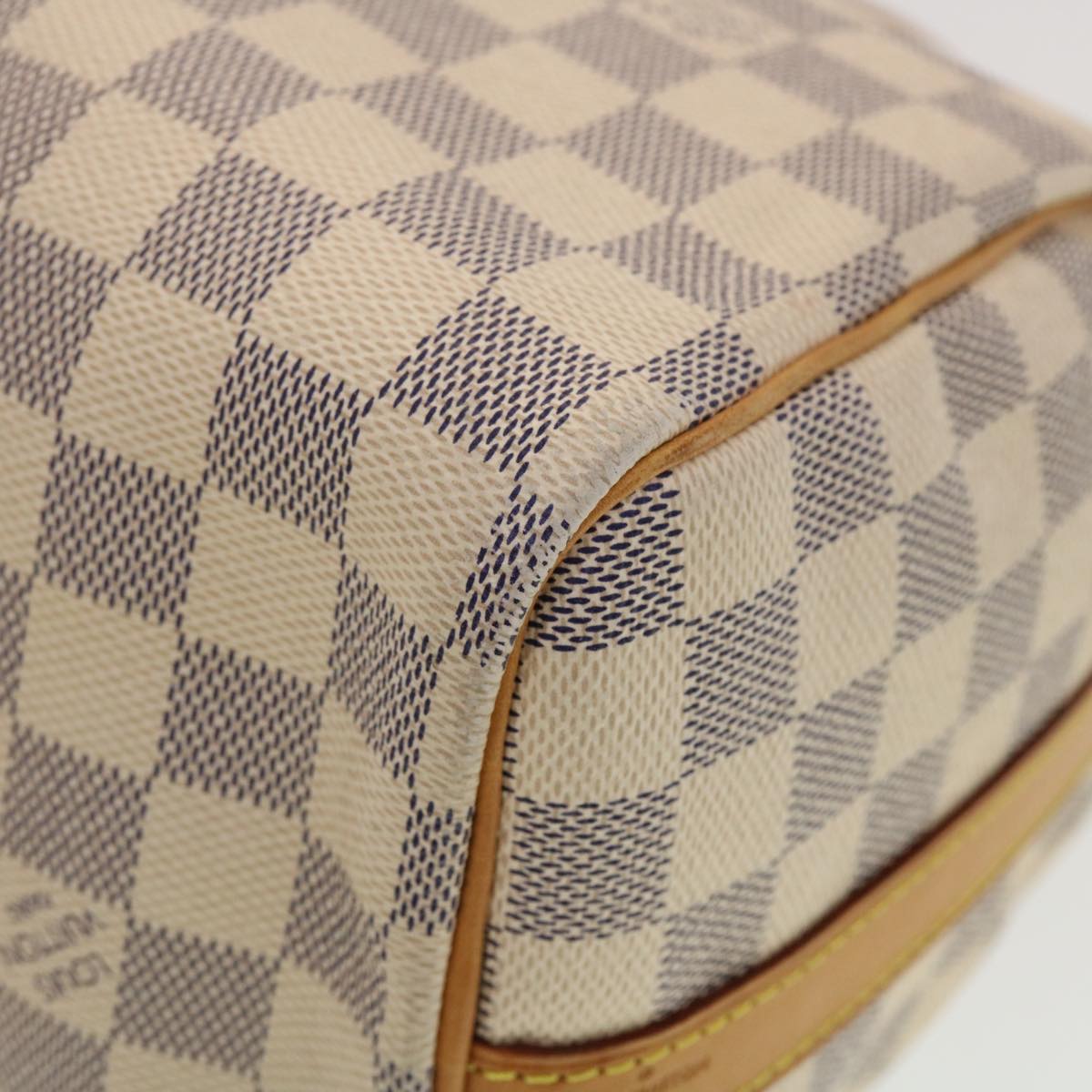 LOUIS VUITTON Damier Azur Speedy Bandouliere 25 Hand Bag N41000 LV Auth 43997