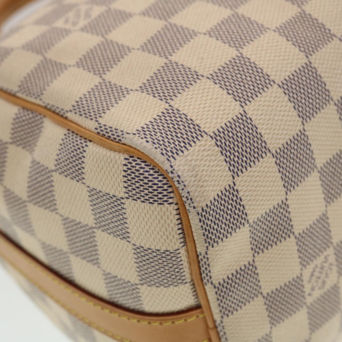 LOUIS VUITTON Damier Azur Speedy Bandouliere 25 Hand Bag N41000 LV Auth 43997