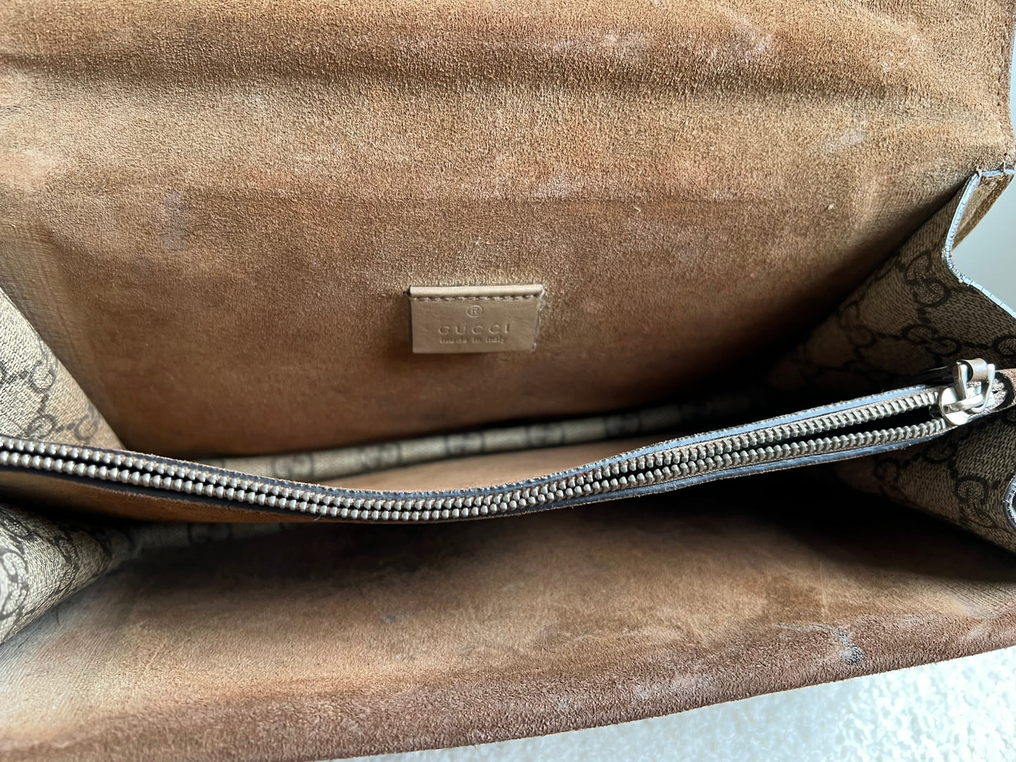Gucci Dionysus GG Supreme Small Shoulder Bag (RRP £2,400)