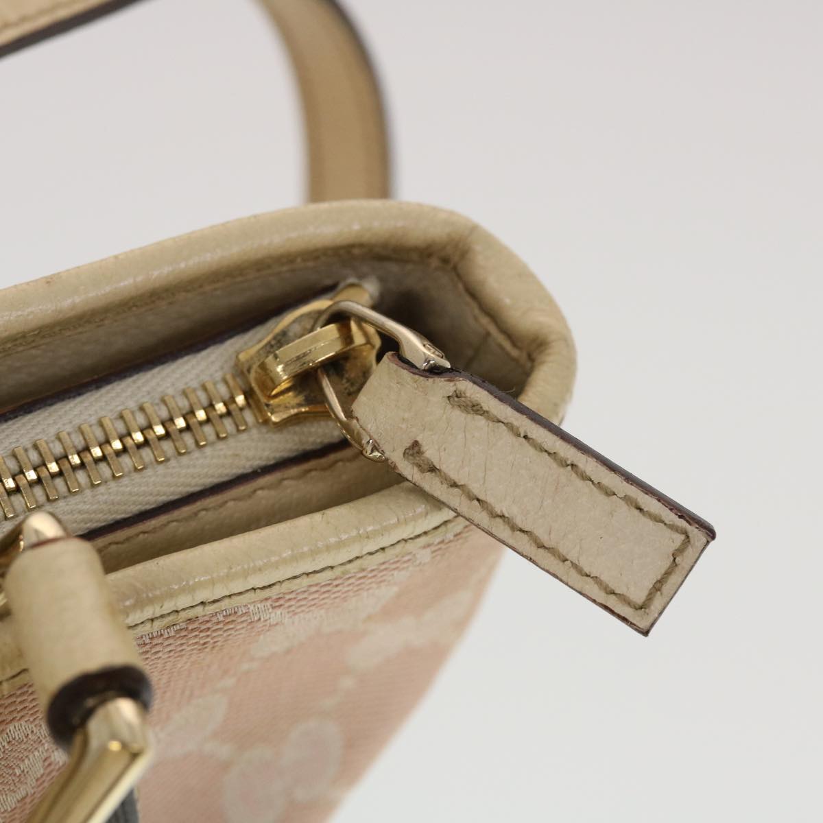 GUCCI GG Canvas Tote Bag Pink 139552  44265