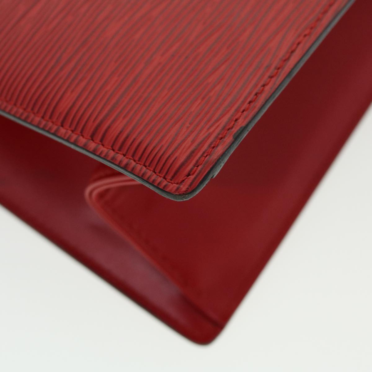 LOUIS VUITTON Epi Trousse Crete Clutch Bag Red M48407 LV  44301
