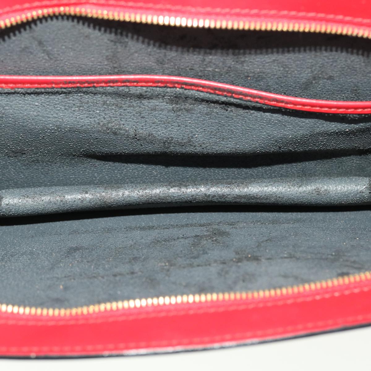 LOUIS VUITTON Epi Trousse Crete Clutch Bag Red M48407 LV  44301