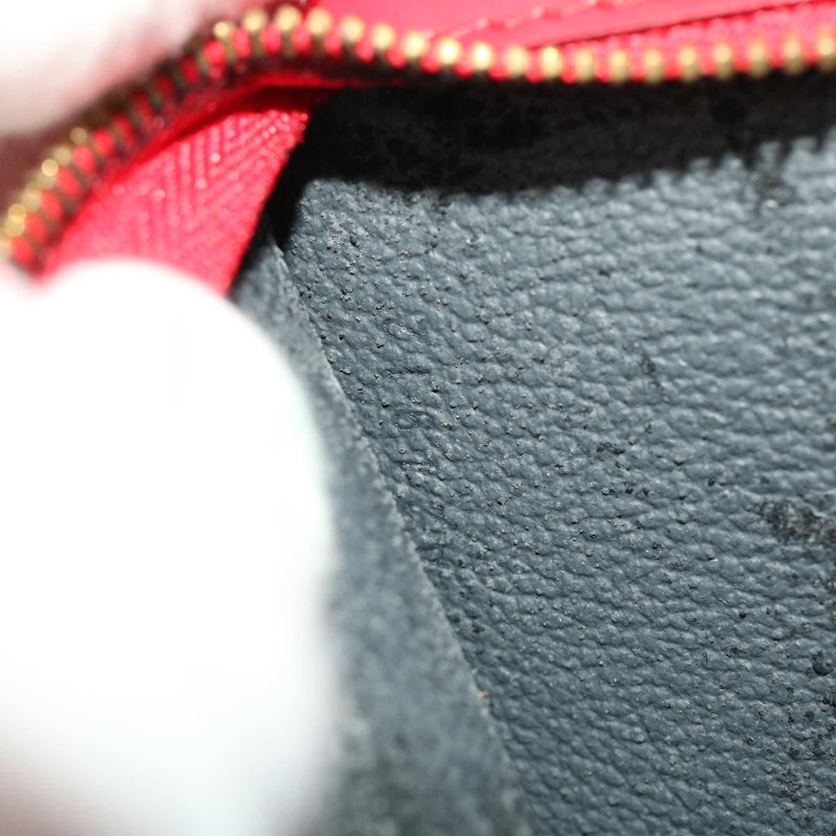 LOUIS VUITTON Epi Trousse Crete Clutch Bag Red M48407 LV  44301