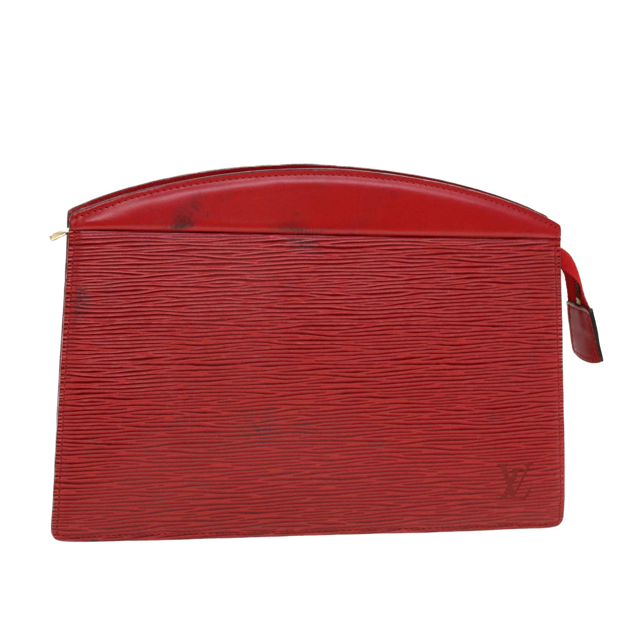 LOUIS VUITTON Epi Trousse Crete Clutch Bag Red M48407 LV  44301