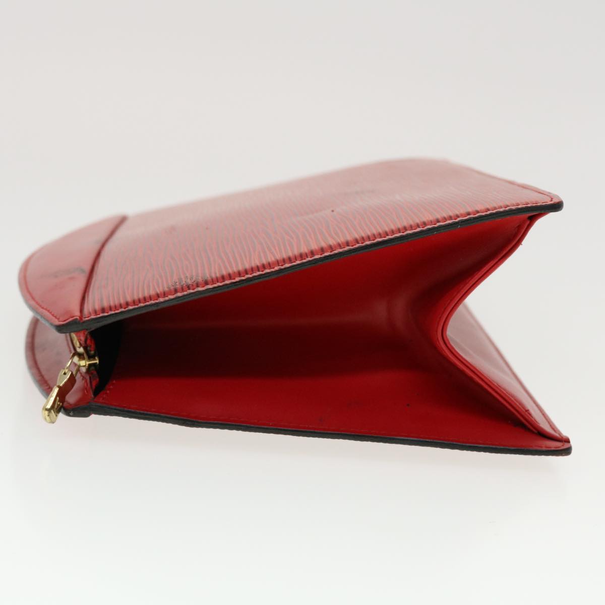 LOUIS VUITTON Epi Trousse Crete Clutch Bag Red M48407 LV  44301