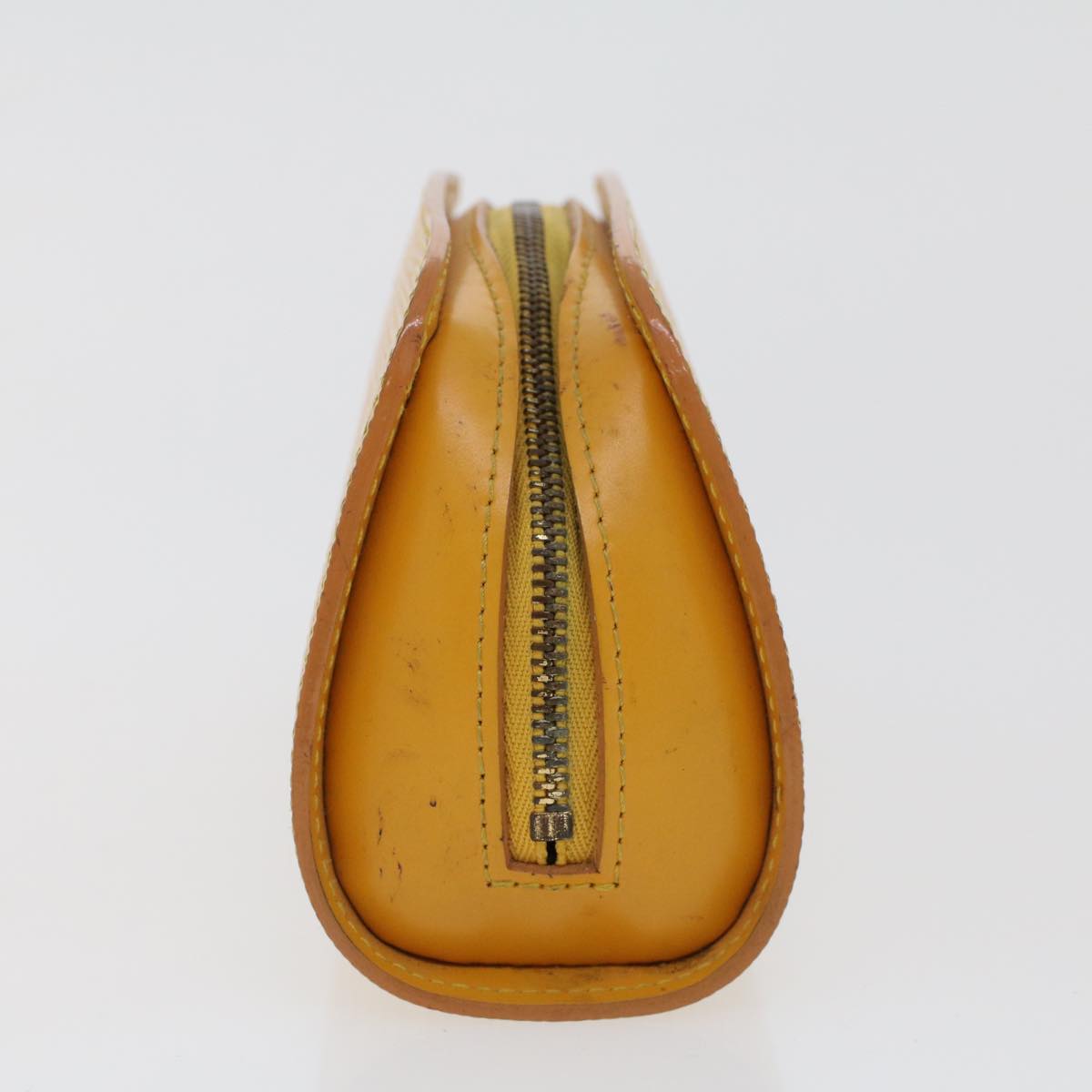 LOUIS VUITTON Epi Dauphine PM Pouch Yellow M48449 LV  44415