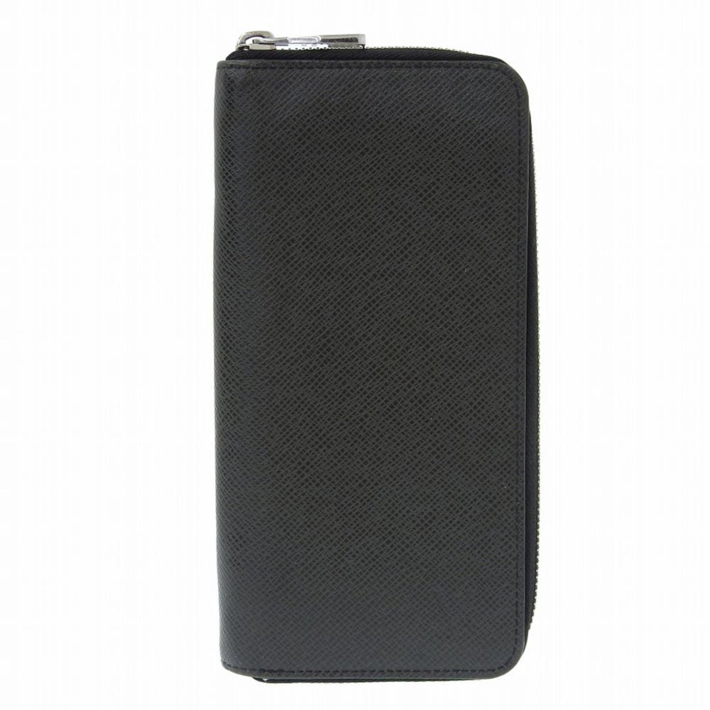 Louis Vuitton Black Leather Zippy Wallet Vertical wallet accessories