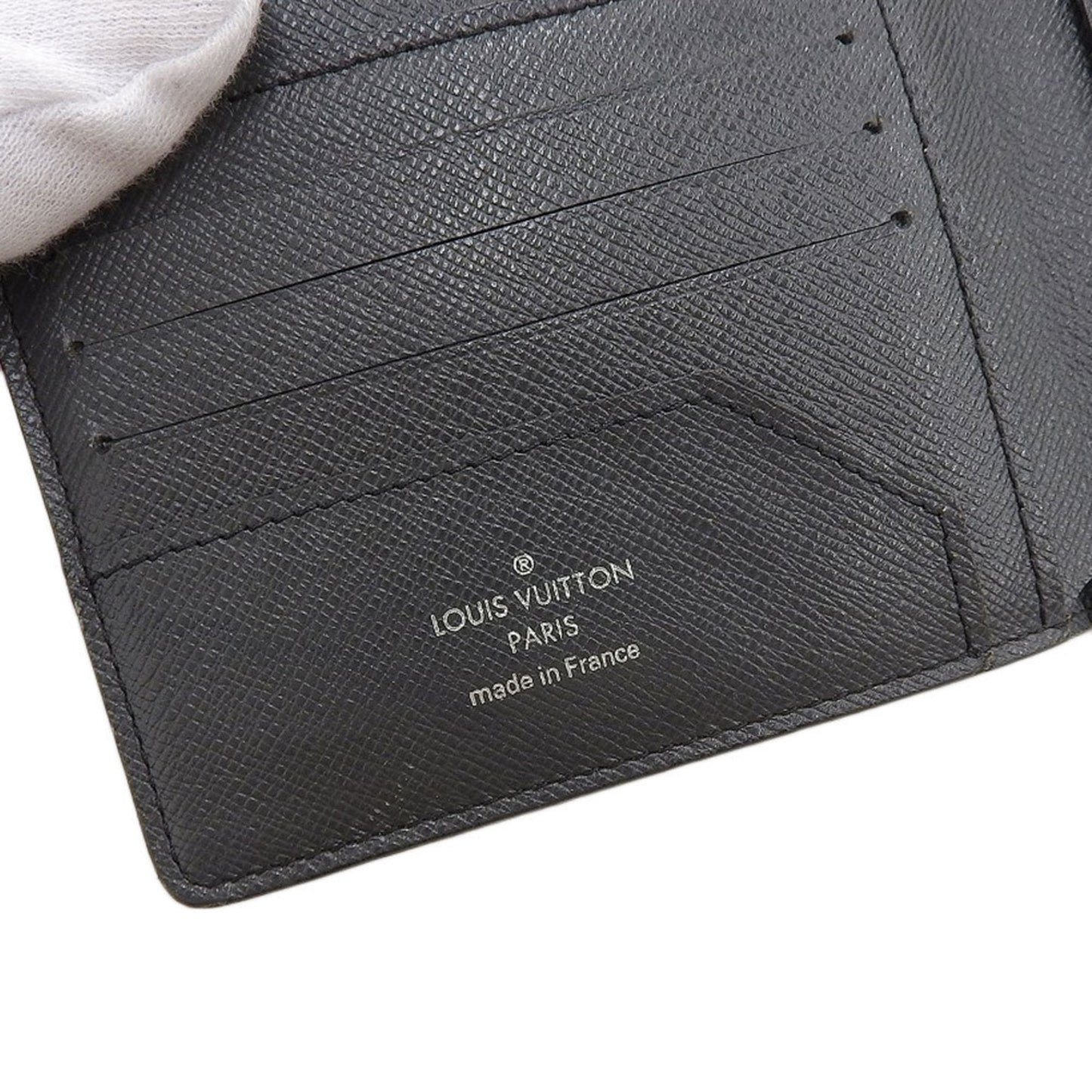 Louis Vuitton Black Leather  wallet accessories