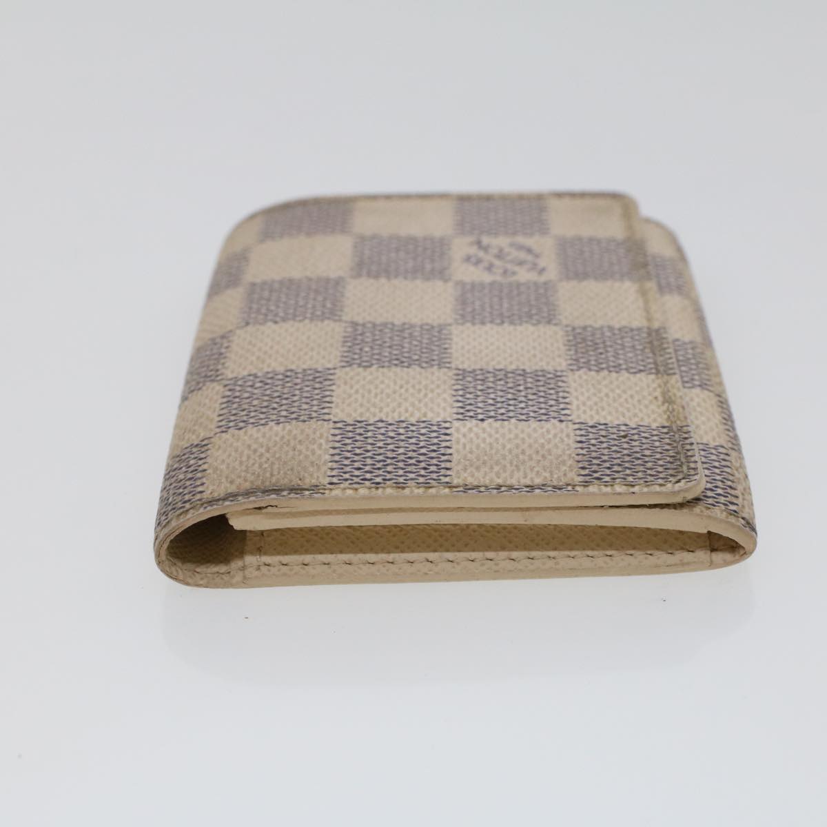 LOUIS VUITTON Damier Azur Amberop Cartes de Visit Card Case N61746 LV  44486