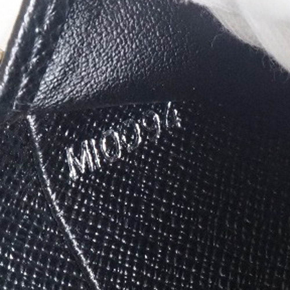Louis Vuitton Black Leather Organizer wallet accessories