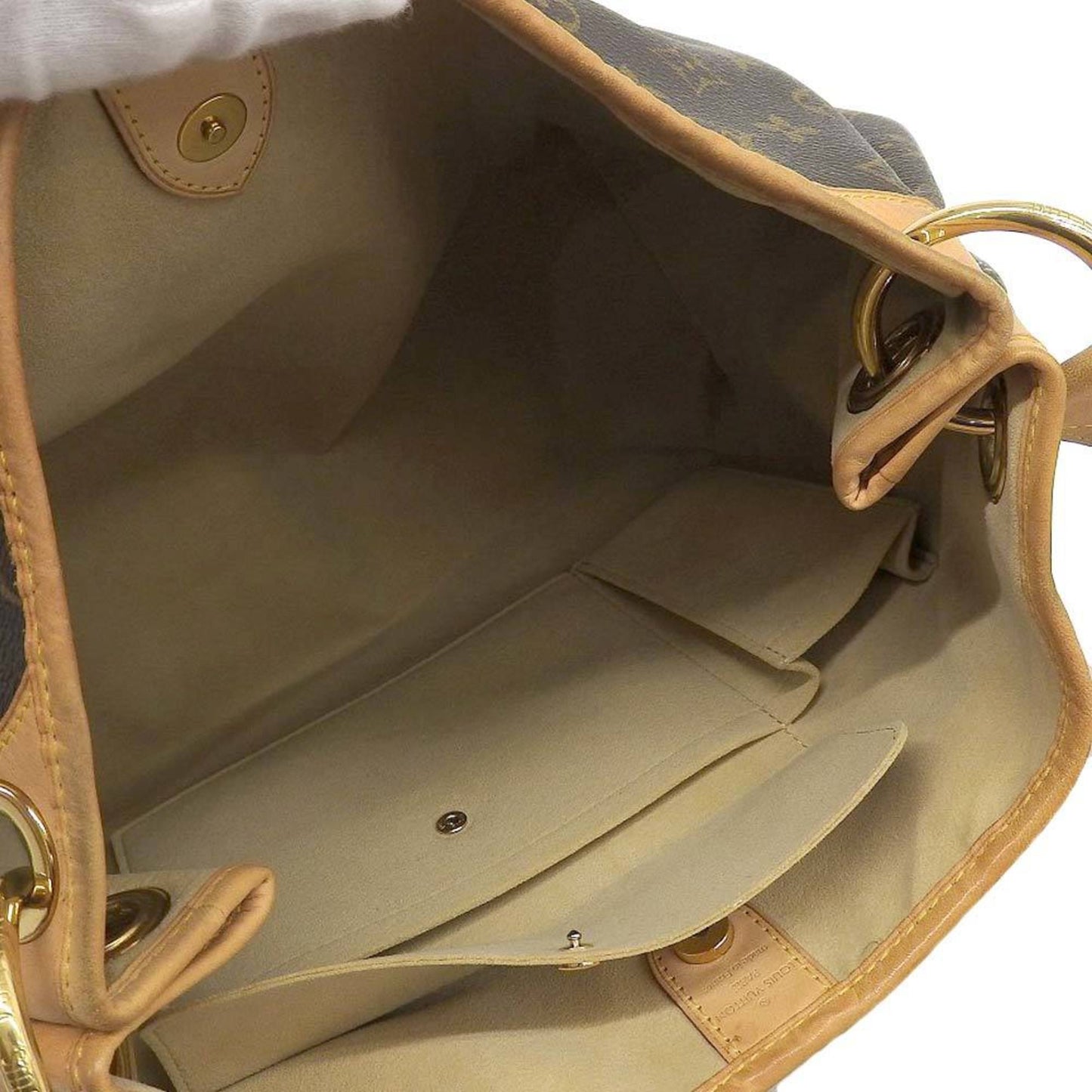 Louis Vuitton Brown Canvas Galliera shoulder bag