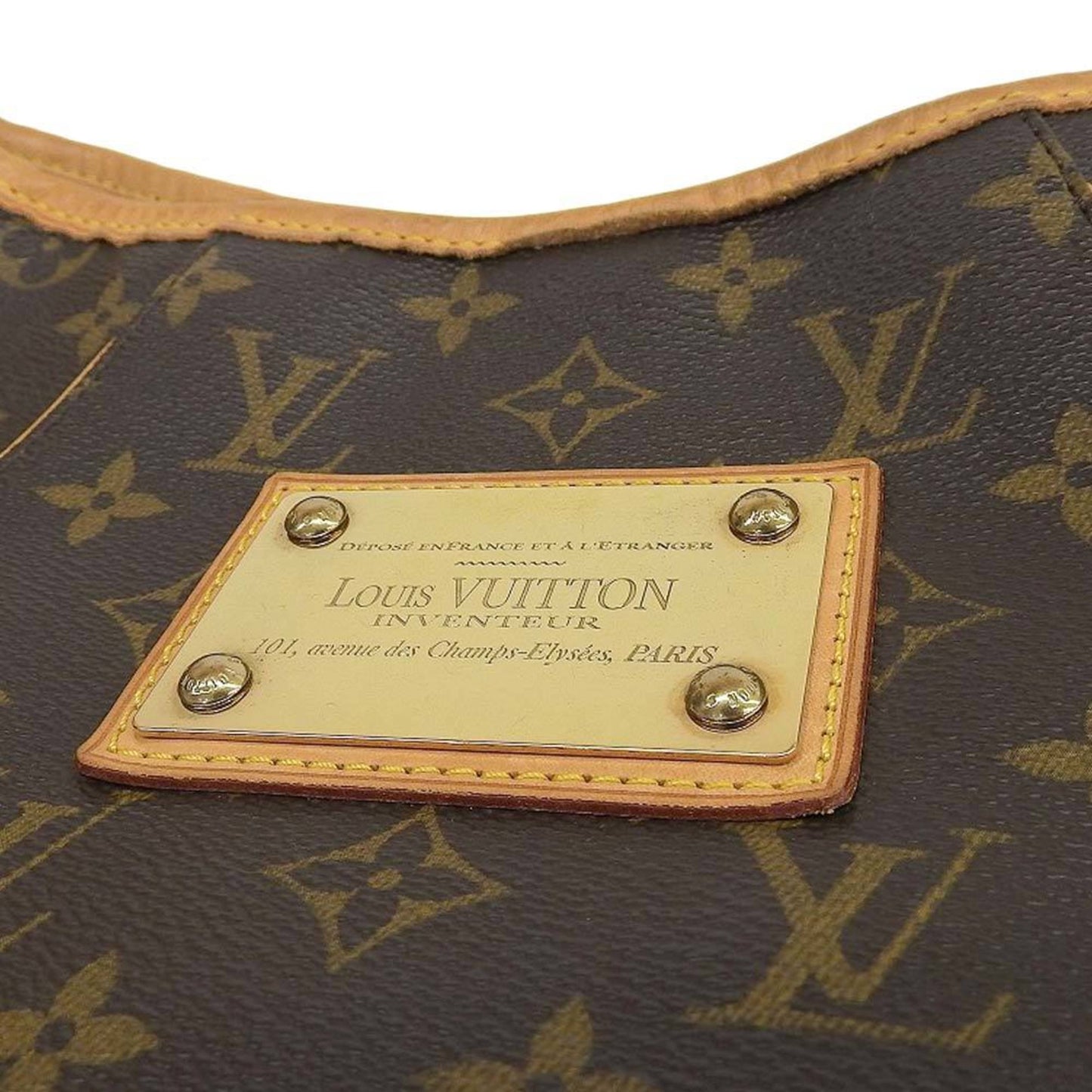 Louis Vuitton Brown Canvas Galliera shoulder bag