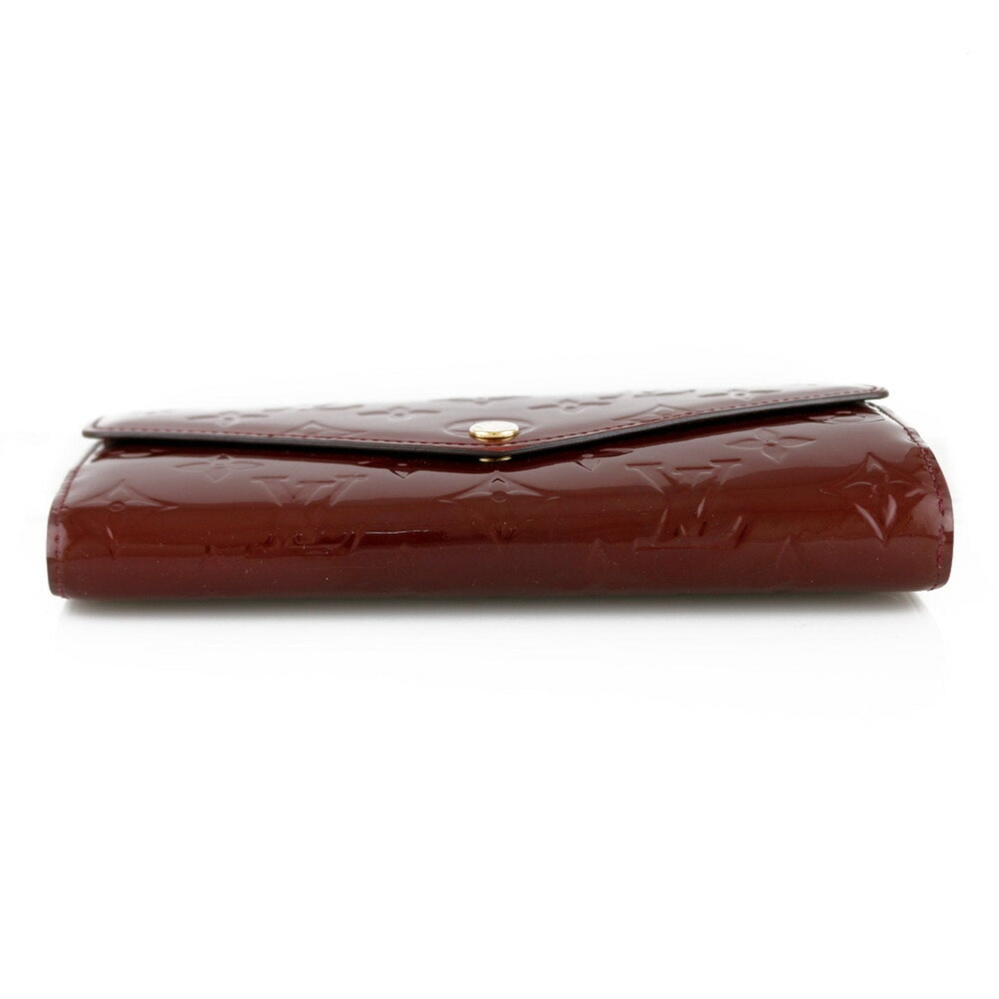 Louis Vuitton Bordeaux Patent leather Portefeuille Sarah wallet accessories
