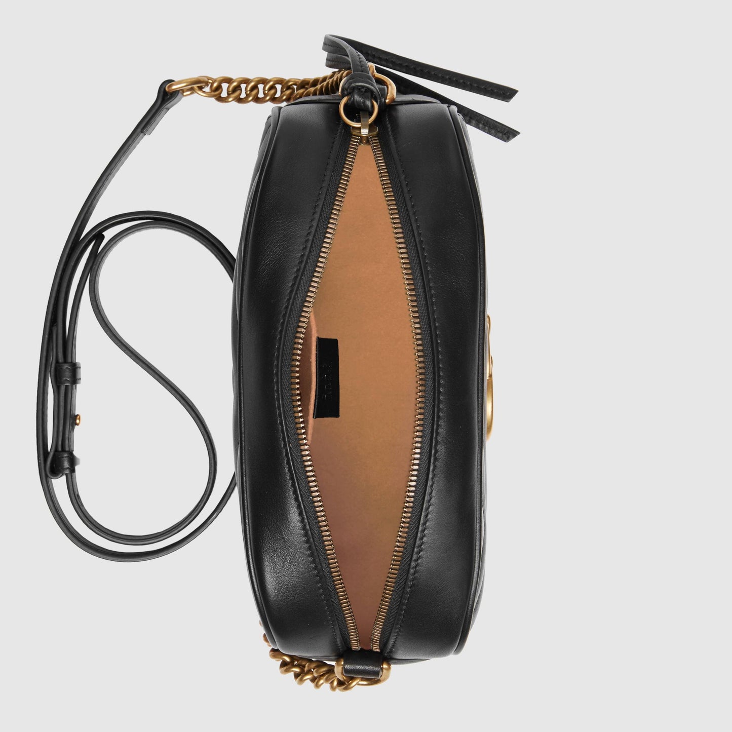 Gucci GG Marmont Small Matelassé Shoulder Bag Black