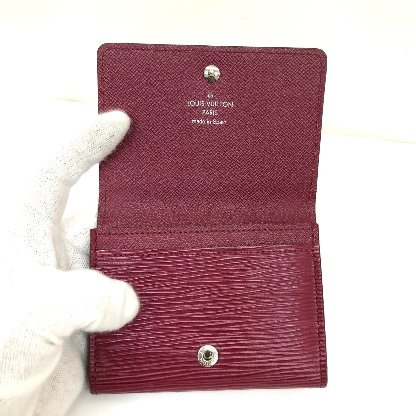 Louis Vuitton Bordeaux Leather  wallet accessories