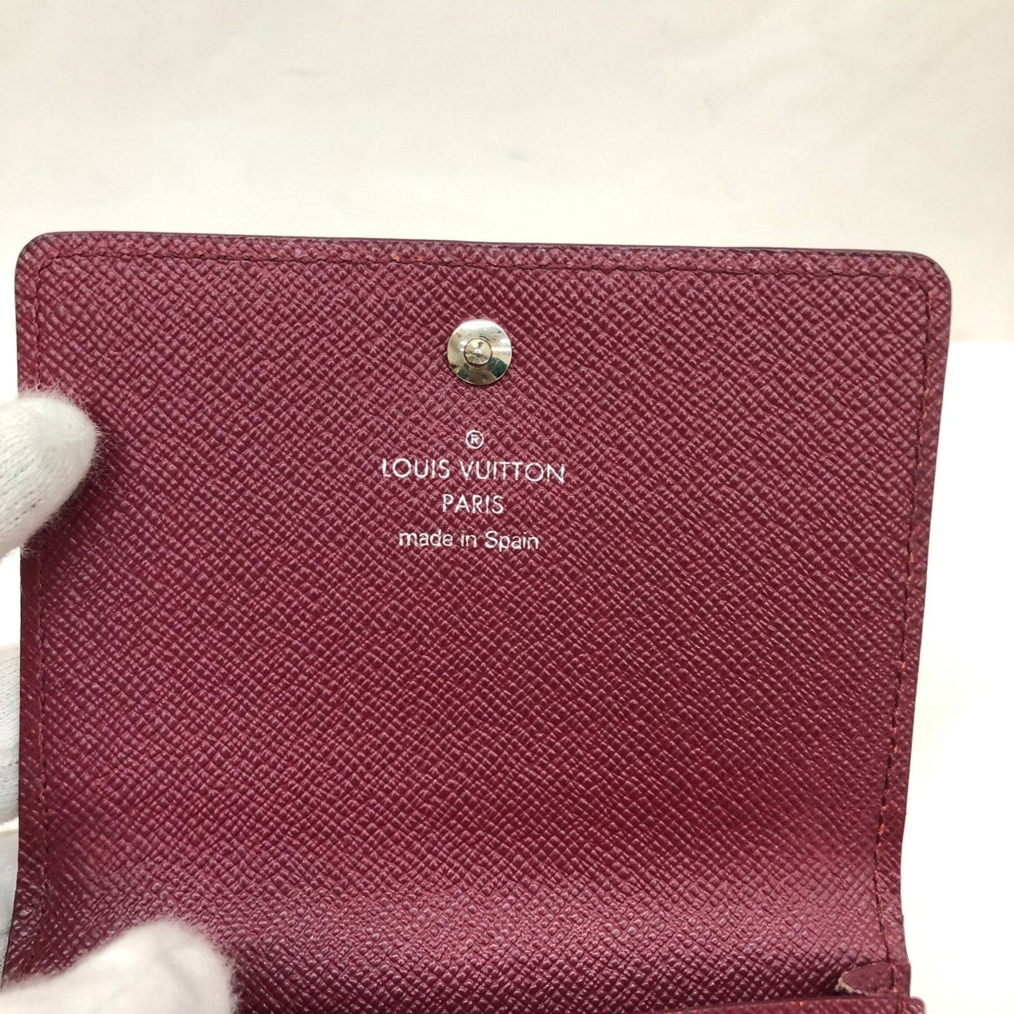 Louis Vuitton Bordeaux Leather  wallet accessories