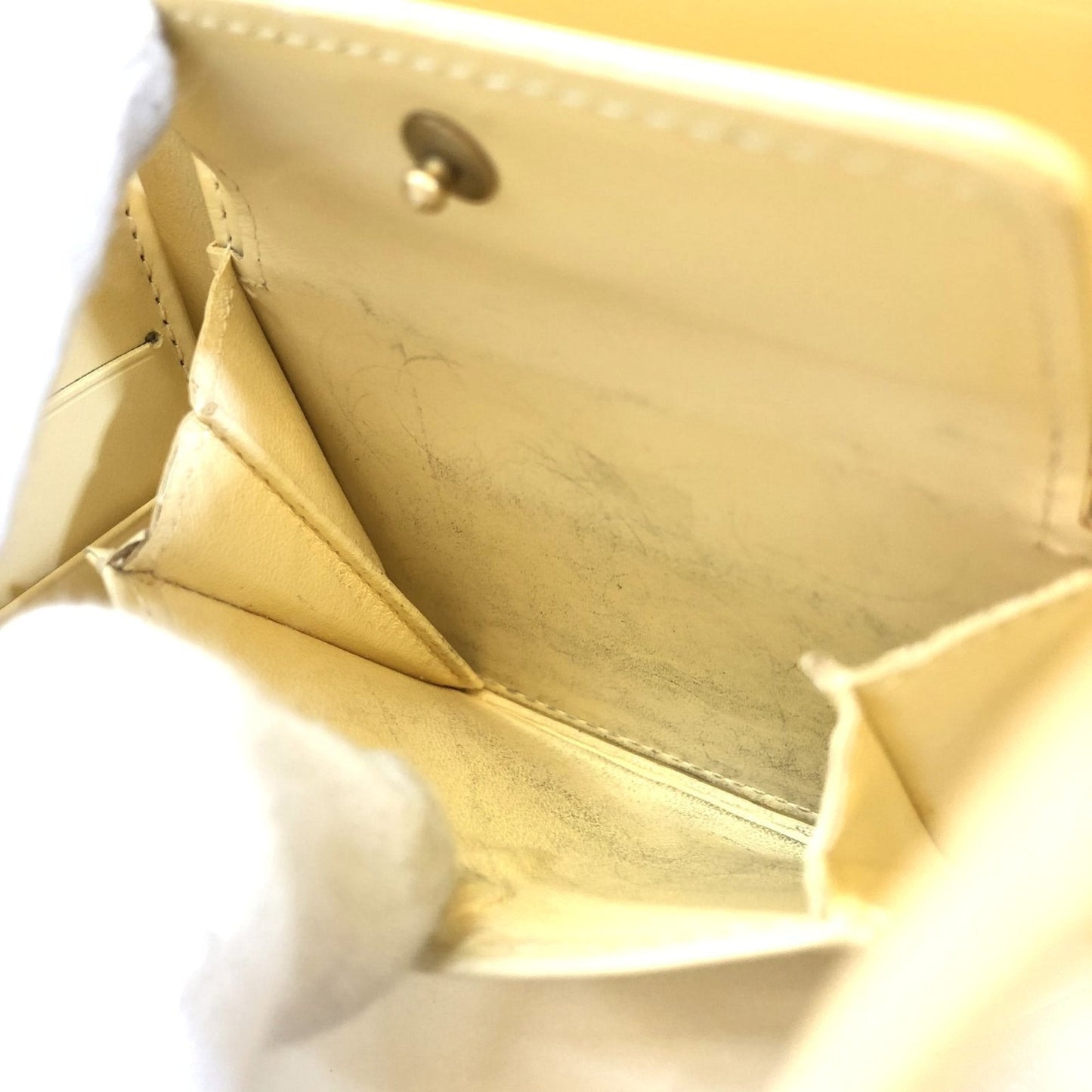 Louis Vuitton Beige Leather  wallet accessories