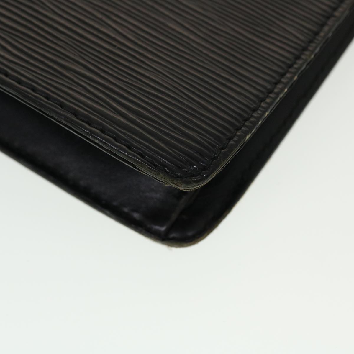 LOUIS VUITTON Epi Pochette Homme Clutch Bag Black M52522 LV  44943