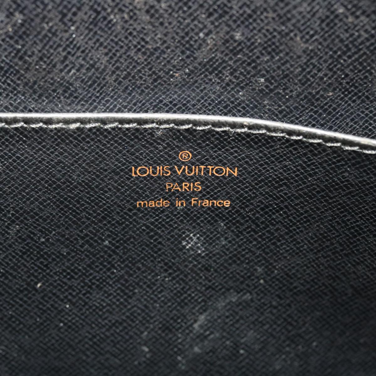 LOUIS VUITTON Epi Pochette Homme Clutch Bag Black M52522 LV  44943