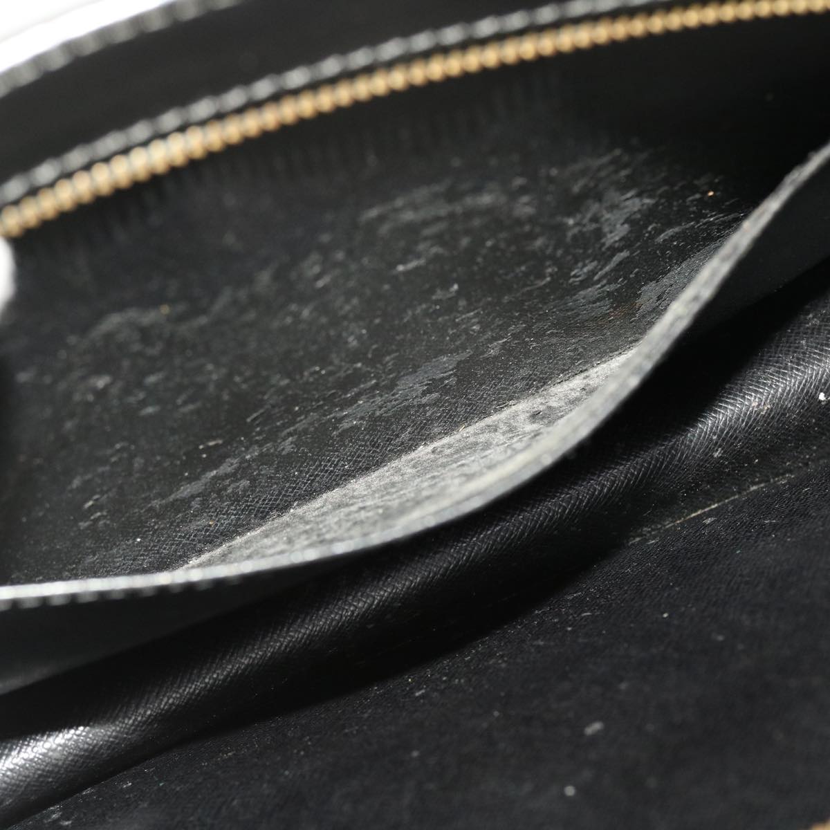LOUIS VUITTON Epi Pochette Homme Clutch Bag Black M52522 LV  44943