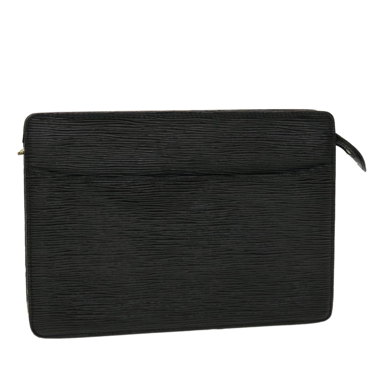 LOUIS VUITTON Epi Pochette Homme Clutch Bag Black M52522 LV  44943