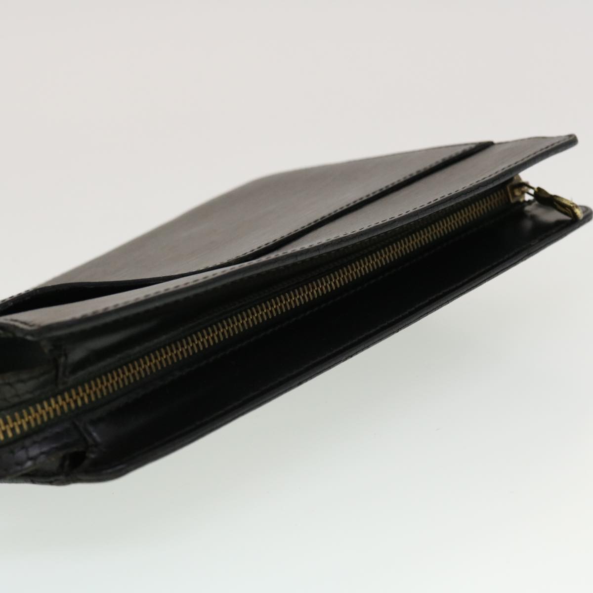 LOUIS VUITTON Epi Pochette Homme Clutch Bag Black M52522 LV  44943