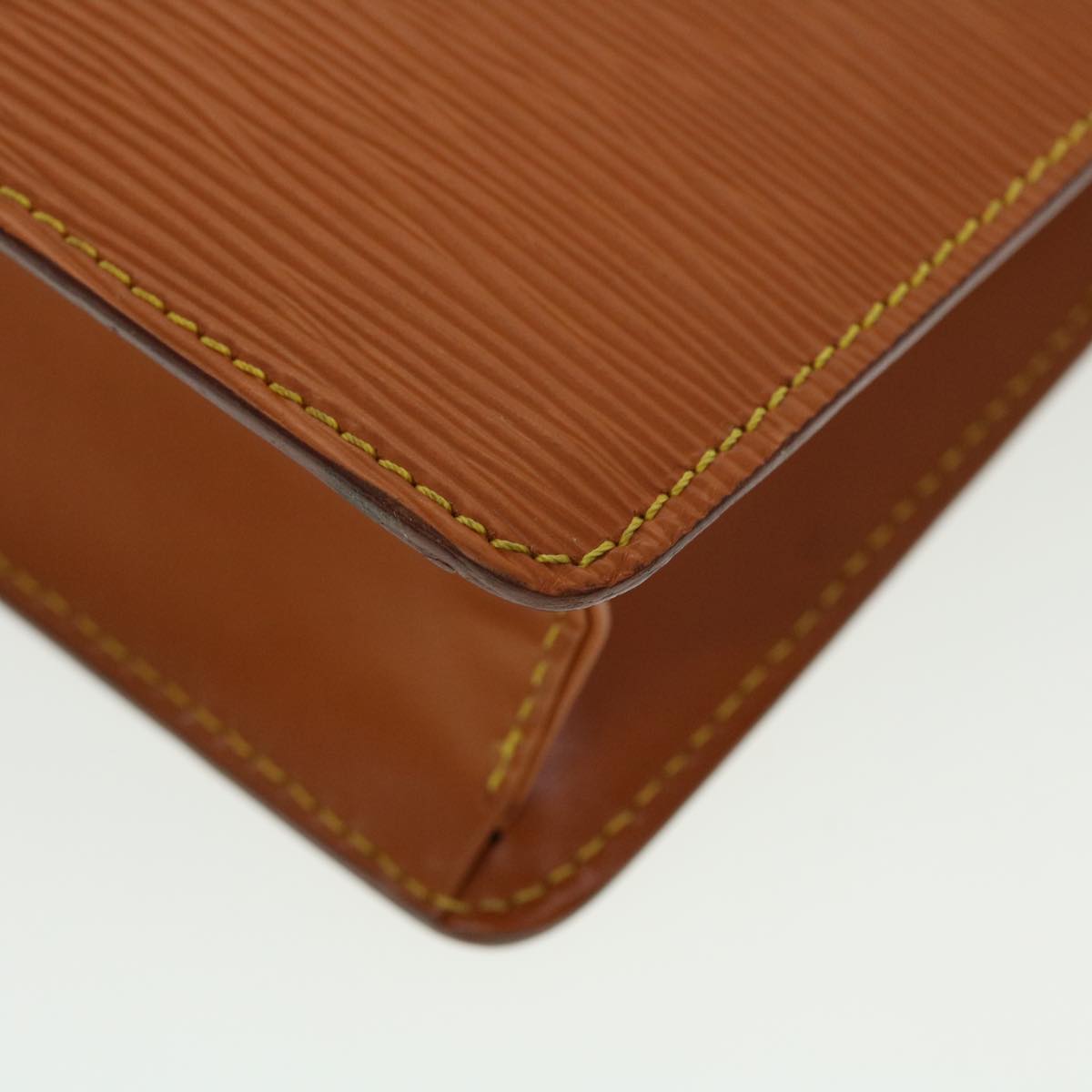 LOUIS VUITTON Epi Pochette Homme Clutch Bag Brown M52528 LV  44944