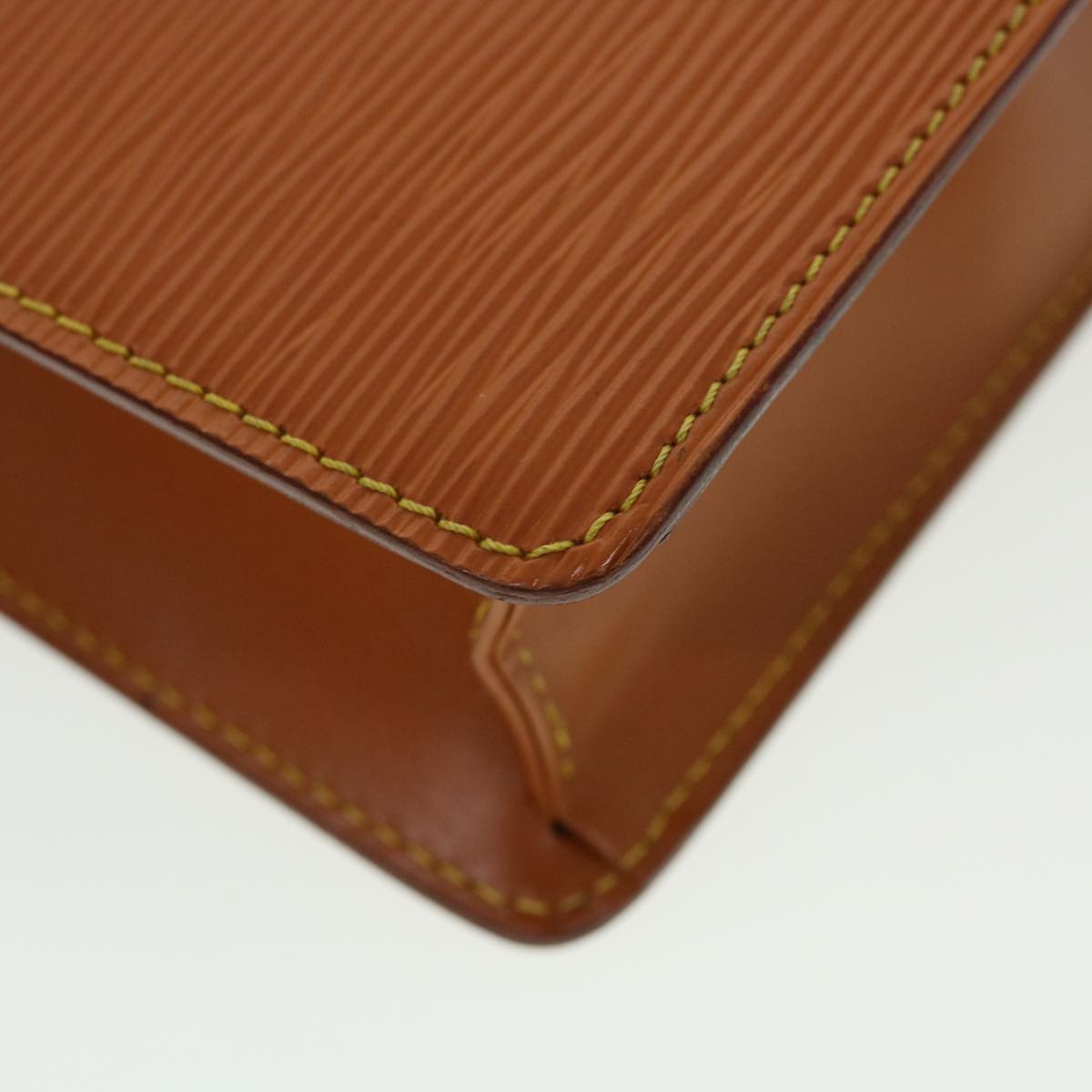 LOUIS VUITTON Epi Pochette Homme Clutch Bag Brown M52528 LV  44944