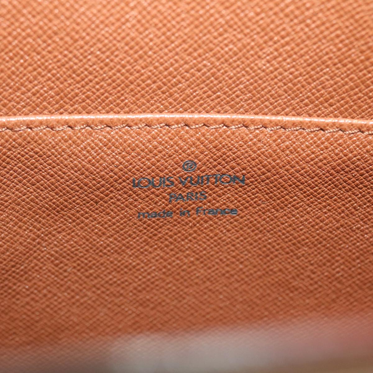 LOUIS VUITTON Epi Pochette Homme Clutch Bag Brown M52528 LV  44944