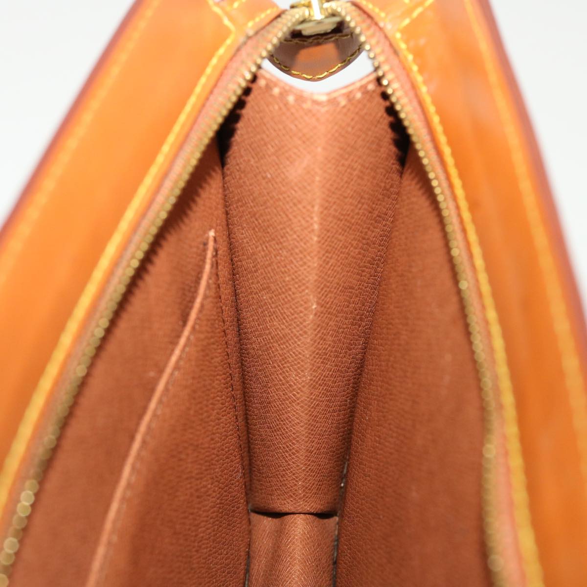 LOUIS VUITTON Epi Pochette Homme Clutch Bag Brown M52528 LV  44944