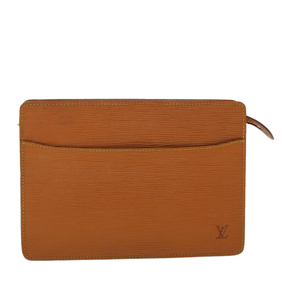 LOUIS VUITTON Epi Pochette Homme Clutch Bag Brown M52528 LV  44944